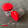 Bekas plastik steril guna 60ml dan 120ml